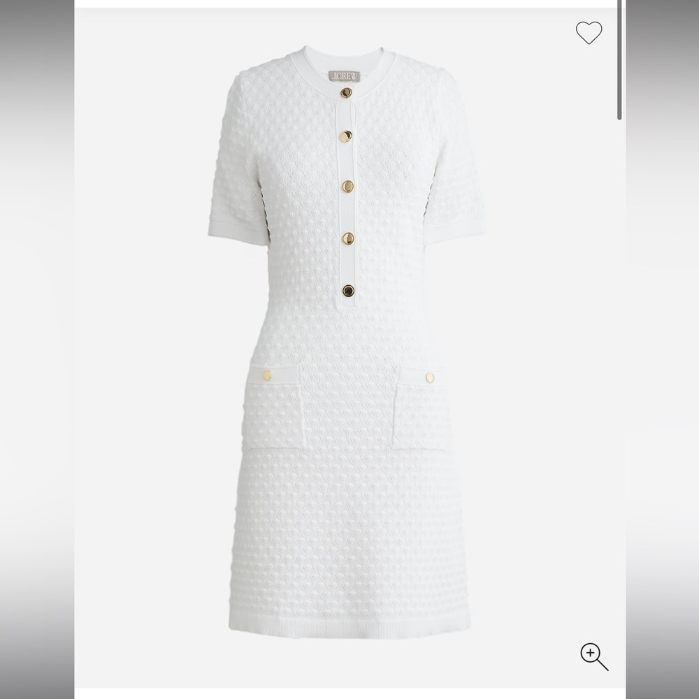 J Crew Textured Lady Sweater Dress